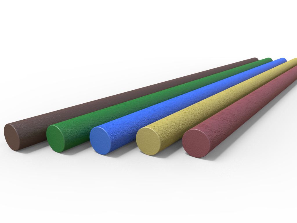 palo-tondo--in-plastica-ricicalta-seconda-vita-strongplast-per-strutture-recinzioni